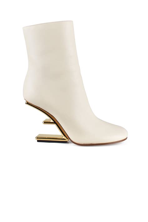 fendi white sock boot|fendi womens ankle boots.